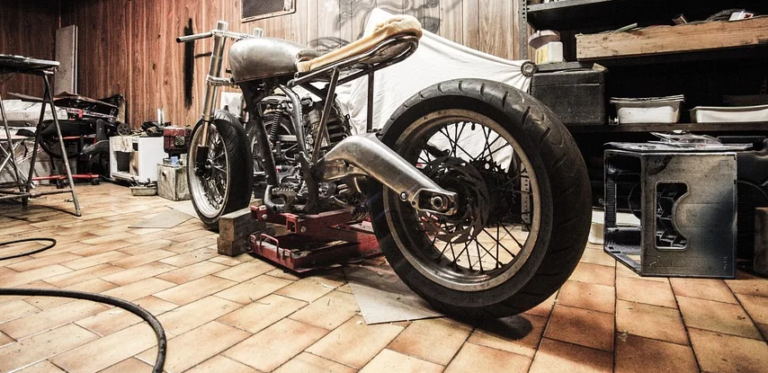 Motorrad Montageständer